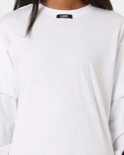The Anti Order Anti Sport Layered Long Sleeve T-Shirt White/Black -Culture Kings Shop 02042517 YW110 womens 0030