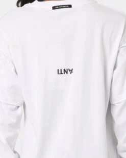 The Anti Order Anti Sport Layered Long Sleeve T-Shirt White/Black -Culture Kings Shop 02042517 YW110 womens 0070