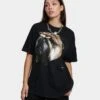 Goat Crew Bulldog Vintage T-Shirt Black Wash 2 Goat Crew Bulldog Vintage T-Shirt Black Wash -Culture Kings Shop 02042533 YB295 womens 0010