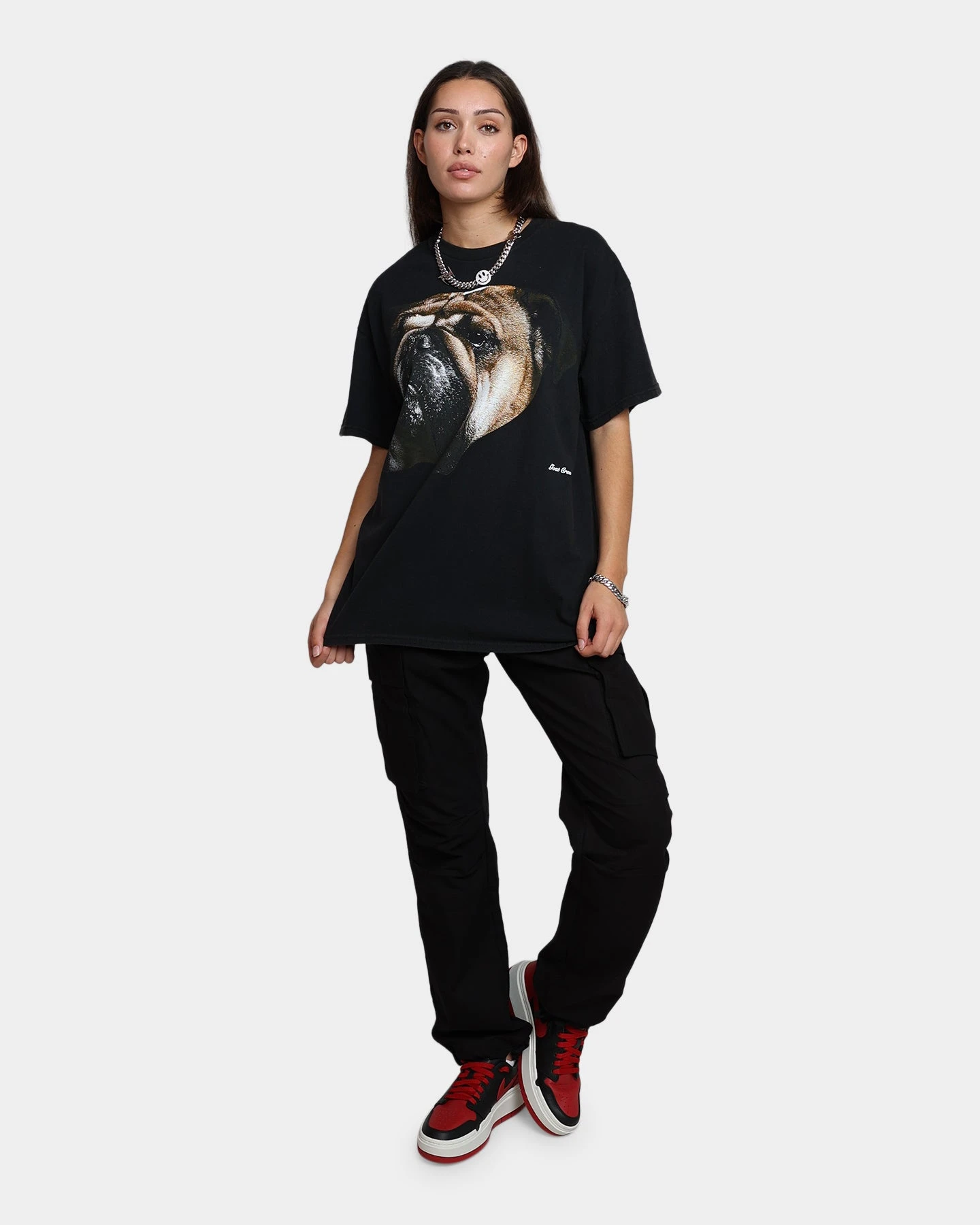 Goat Crew Bulldog Vintage T-Shirt Black Wash 4 Goat Crew Bulldog Vintage T-Shirt Black Wash - Image 2