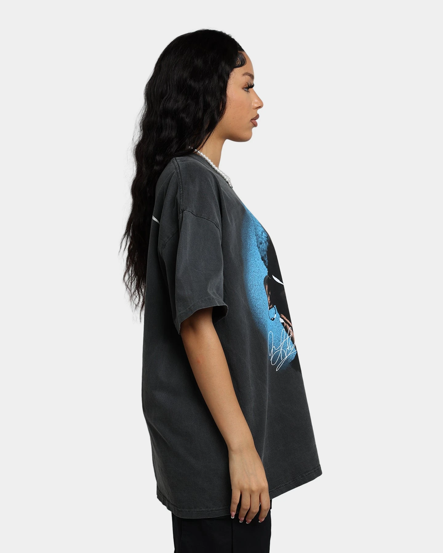 Rodman Brand Rodman Signature Vintage T-Shirt Vintage Black/Blue 8 Rodman Brand Rodman Signature Vintage T-Shirt Vintage Black/Blue - Image 6