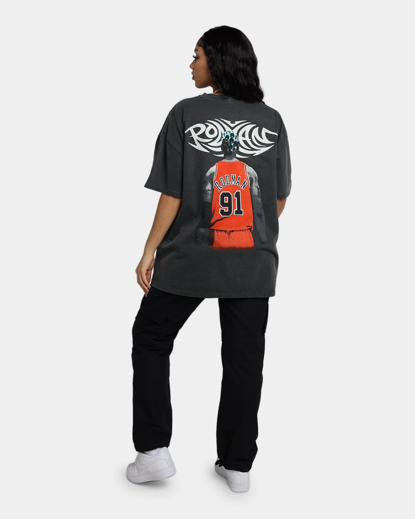 Rodman Brand Rodman Signature Vintage T-Shirt Vintage Black/Blue 10 Rodman Brand Rodman Signature Vintage T-Shirt Vintage Black/Blue - Image 8