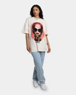 Rodman Brand Rodman Signature Vintage T-Shirt Off White -Culture Kings Shop 02042547 YO007 womens 0030