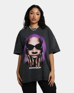 Rodman Brand Rodman Signature Vintage T-Shirt Vintage Black