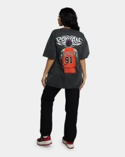 Rodman Brand Rodman Signature Vintage T-Shirt Vintage Black -Culture Kings Shop 02042547 YV009 womens 0080