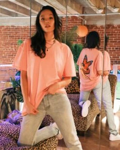 Playboy By CK '76 T-Shirt Pink