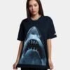 American Thrift X Jaws Jaws Vintage T-Shirt Navy 1 American Thrift X Jaws Jaws Vintage T-Shirt Navy -Culture Kings Shop 02042573 YN200 womens 0010