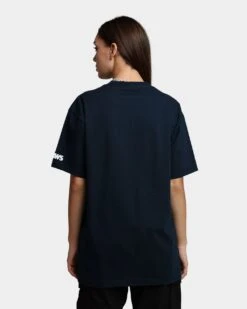 American Thrift X Jaws Jaws Vintage T-Shirt Navy 11 American Thrift X Jaws Jaws Vintage T-Shirt Navy -Culture Kings Shop 02042573 YN200 womens 0040