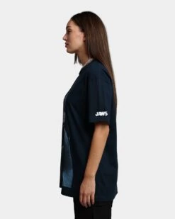 American Thrift X Jaws Jaws Vintage T-Shirt Navy 13 American Thrift X Jaws Jaws Vintage T-Shirt Navy -Culture Kings Shop 02042573 YN200 womens 0060