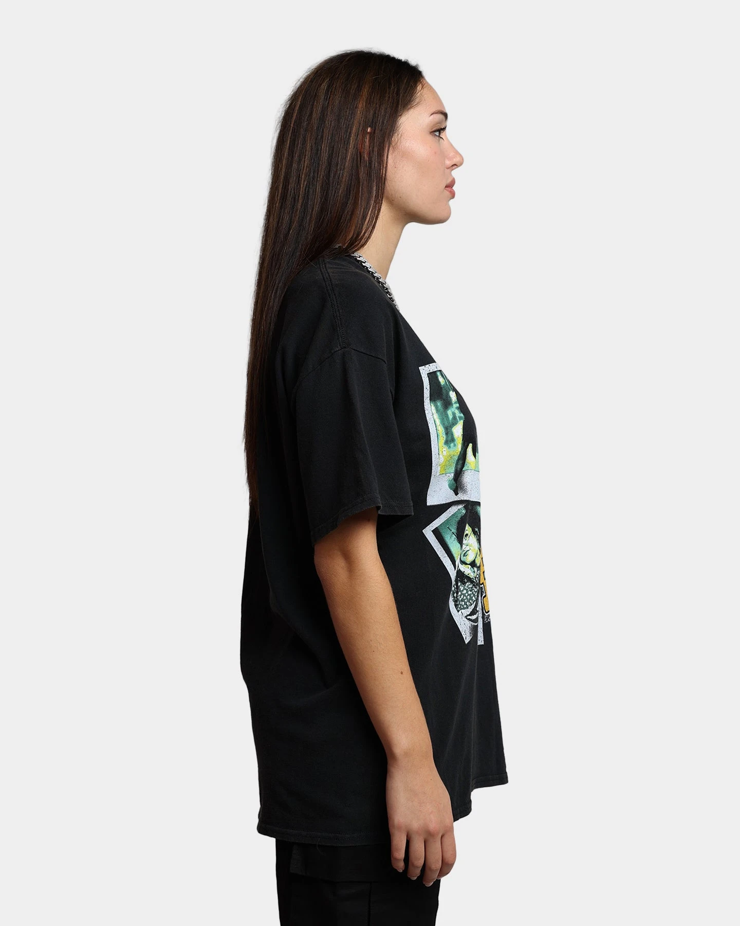 American Thrift X Seinfeld Elaine Vintage T-Shirt Washed Black 7 American Thrift X Seinfeld Elaine Vintage T-Shirt Washed Black - Image 5