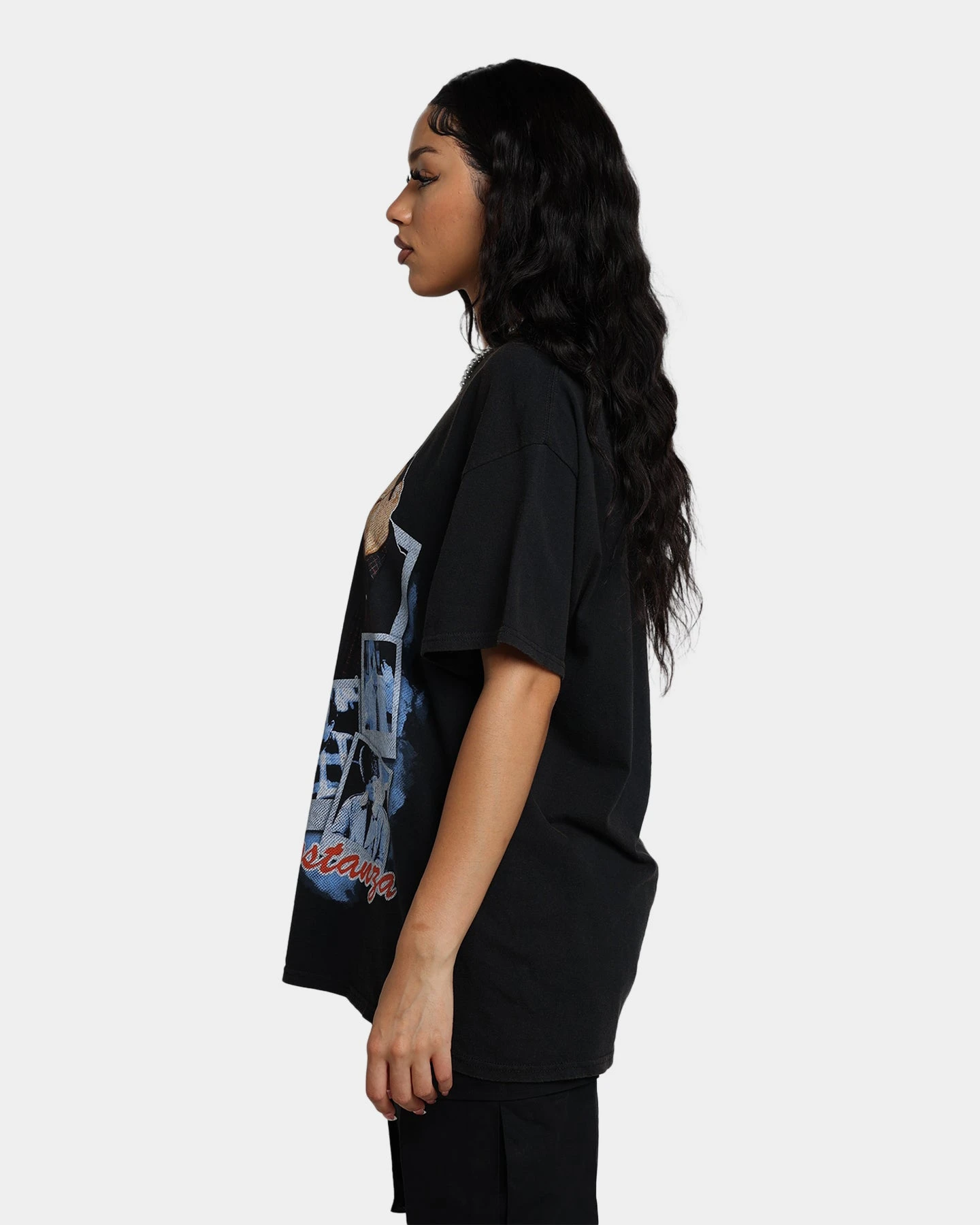 American Thrift X Seinfeld George Vintage T-Shirt Washed Black 8 American Thrift X Seinfeld George Vintage T-Shirt Washed Black - Image 6