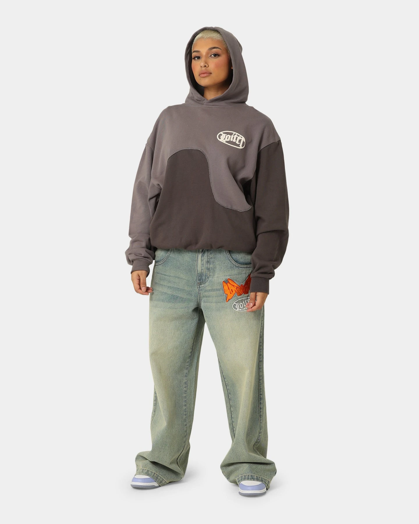 Loiter Palette Hoodie Grey 6 Loiter Palette Hoodie Grey - Image 4