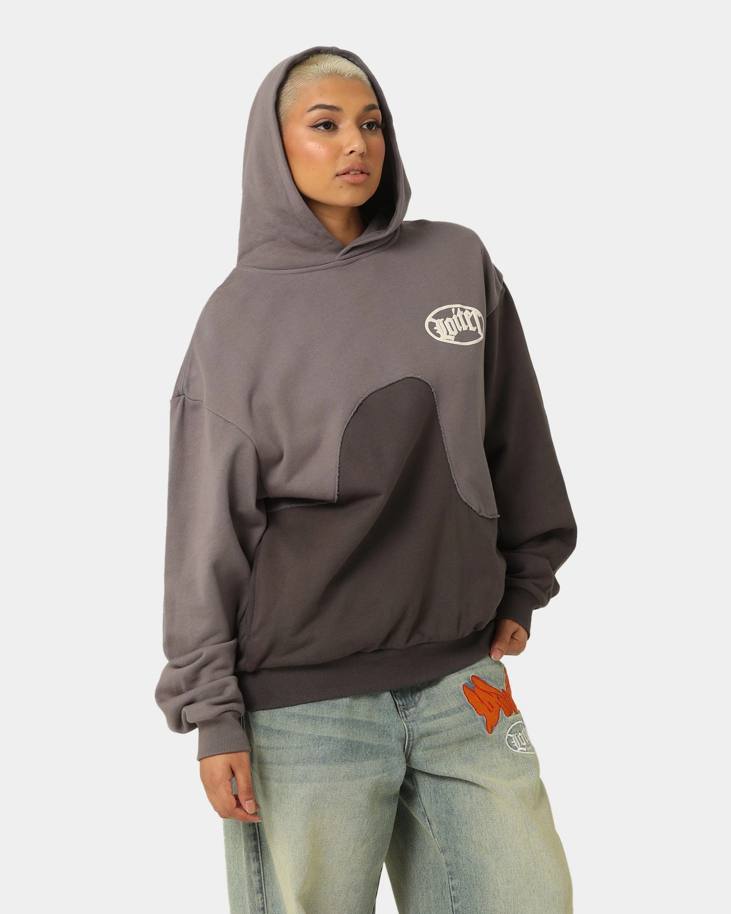 Loiter Palette Hoodie Grey 9 Loiter Palette Hoodie Grey - Image 7