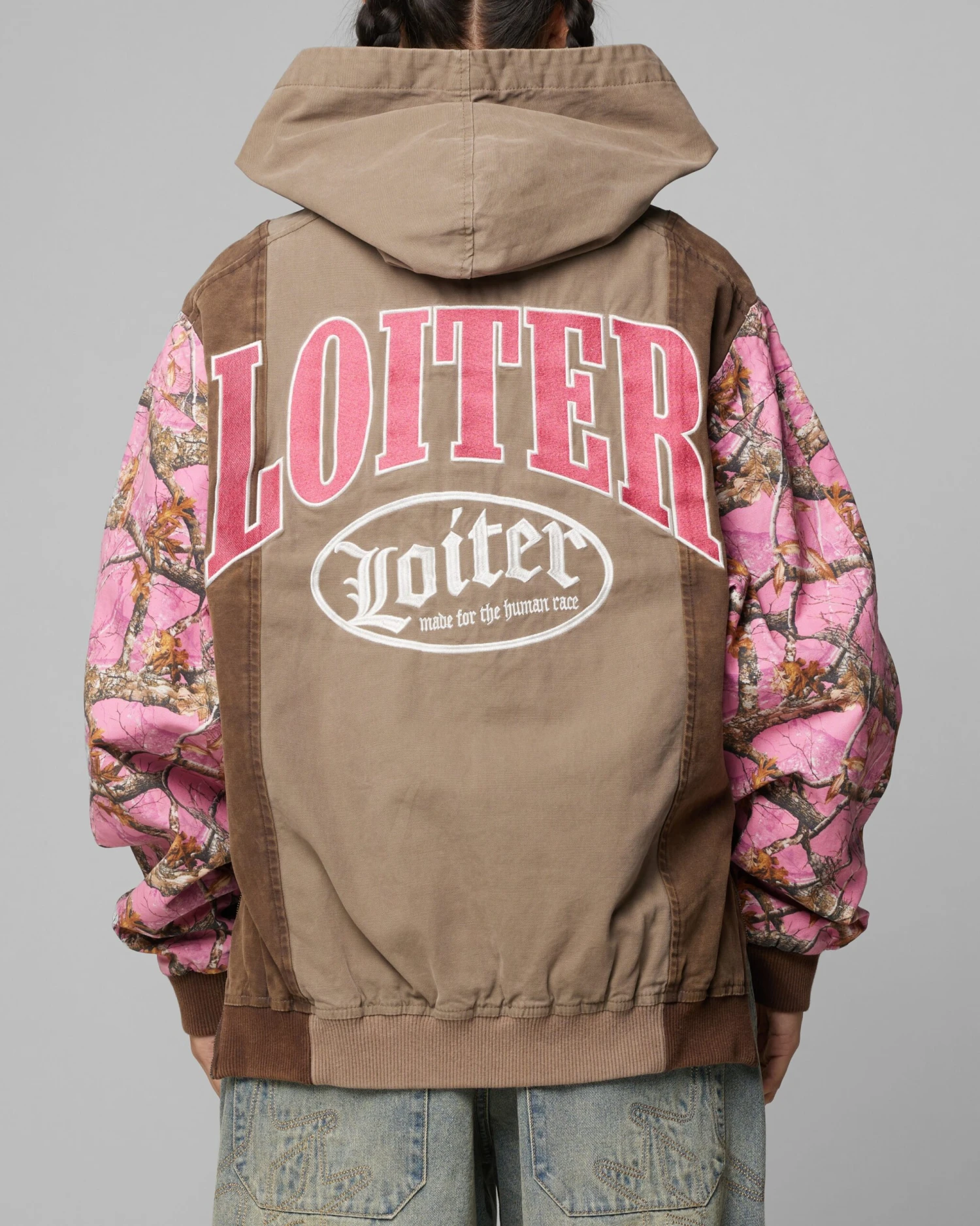 Loiter Splinter Hoodie Pink Camo 3 Loiter Splinter Hoodie Pink Camo