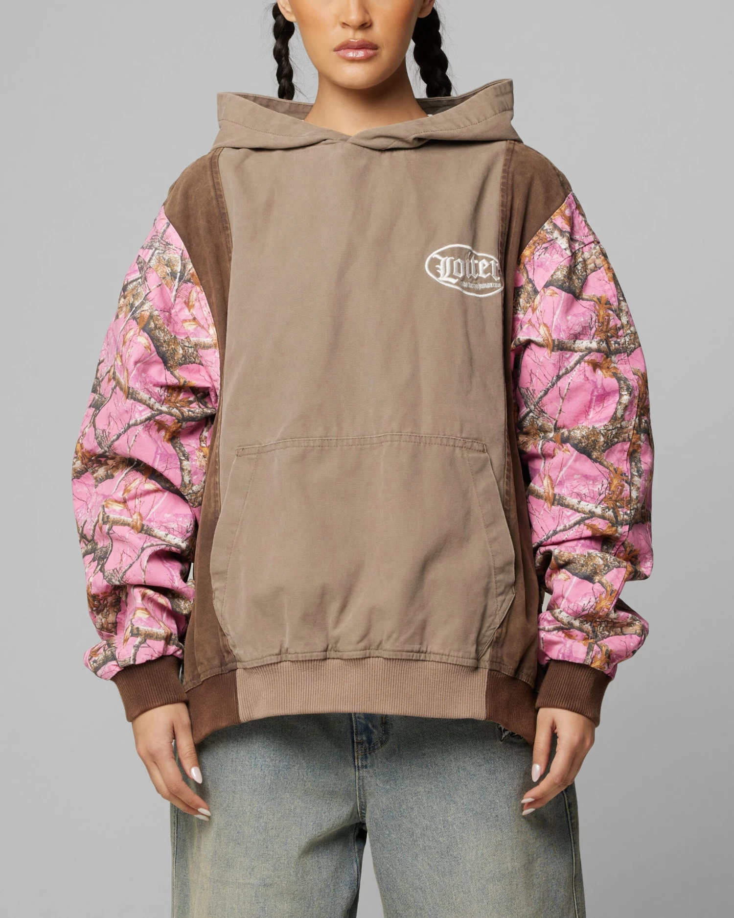 Loiter Splinter Hoodie Pink Camo 4 Loiter Splinter Hoodie Pink Camo - Image 2