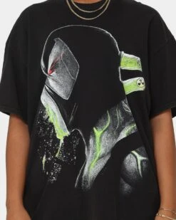 Goat Crew X DC Batman Bane Metal Vintage T-Shirt Black Wash 13 Goat Crew X DC Batman Bane Metal Vintage T-Shirt Black Wash -Culture Kings Shop 02043841 YB295 womens 0040