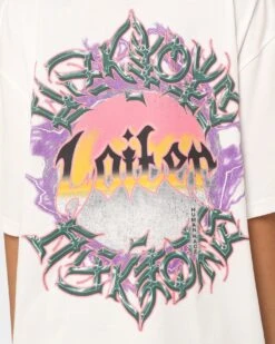 Loiter Ethereal Vintage T-Shirt Off White -Culture Kings Shop 02043859 YO007 womens 0050