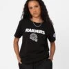 New Era Women's Las Vegas Raiders Logo Select T-Shirt Black 2 New Era Women's Las Vegas Raiders Logo Select T-Shirt Black -Culture Kings Shop 02043998 YB001 womens 0010