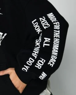 Loiter Rave Zip Hoodie Black -Culture Kings Shop 02044495 YB001 womens 0070