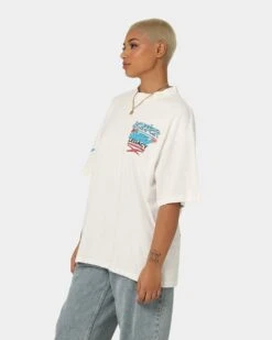 Loiter New Legacy Vintage T-Shirt Off White 17 Loiter New Legacy Vintage T-Shirt Off White -Culture Kings Shop 02044517 YO007 womens 0070