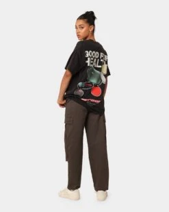 Goat Crew Good 4 Health Vintage T-Shirt Black Wash -Culture Kings Shop 02044760 YB295 womens 0030