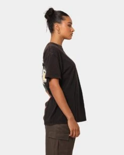 Goat Crew Good 4 Health Vintage T-Shirt Black Wash -Culture Kings Shop 02044760 YB295 womens 0060