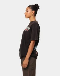 Goat Crew Good 4 Health Vintage T-Shirt Black Wash -Culture Kings Shop 02044760 YB295 womens 0070