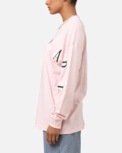 Carre Global Oversized Long Sleeve T-Shirt Pink -Culture Kings Shop 02044774 YP001 womens 00050