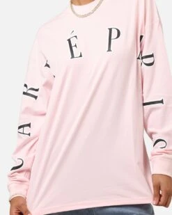 Carre Global Oversized Long Sleeve T-Shirt Pink -Culture Kings Shop 02044774 YP001 womens 00060