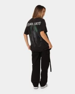 American Thrift X Harry Potter Dark Arts Vintage T-Shirt Black Wash -Culture Kings Shop 02044970 YB295 womens 0080