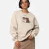 American Thrift X Daria Daria Poster Crewneck Stone -Culture Kings Shop 02045252 YS400 womens 0010