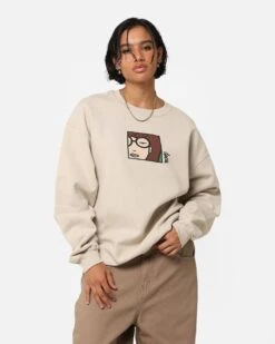American Thrift X Daria Daria Poster Crewneck Stone