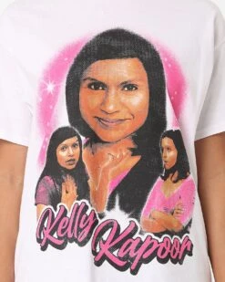 American Thrift X The Office Kelly Kapoor Vintage T-Shirt White -Culture Kings Shop 02045263 YW100 womens 030
