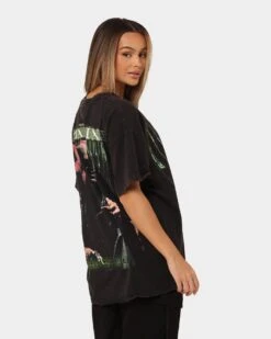 American Thrift X The Matrix Morpheus Vintage T-Shirt Black Wash 15 American Thrift X The Matrix Morpheus Vintage T-Shirt Black Wash -Culture Kings Shop 02045268 YB295 womens 0060