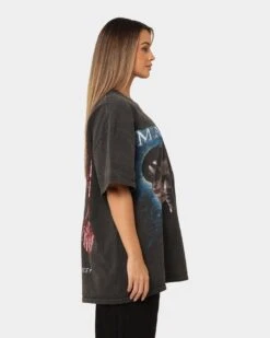 American Thrift X The Matrix Heavyweight Vintage T-Shirt Black Wash -Culture Kings Shop 02045269 YB295 womens 0060