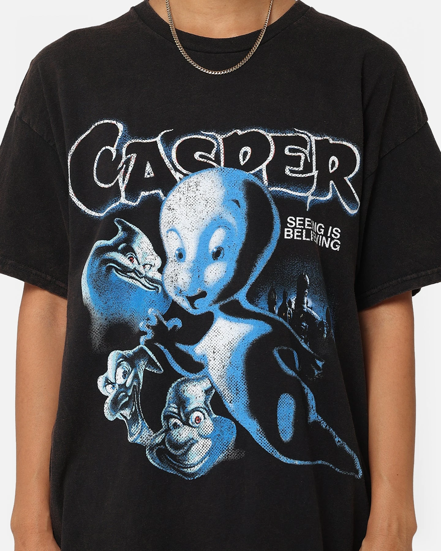 American Thrift X Casper Casper Vintage T-Shirt Black Wash 5 American Thrift X Casper Casper Vintage T-Shirt Black Wash - Image 4
