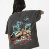 Goat Crew X Attack On Titan Attack Titan Vintage Heavyweight T-Shirt Black Wash -Culture Kings Shop 02045360 YB295 womens 0020