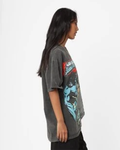 Goat Crew X Attack On Titan Attack Titan Vintage Heavyweight T-Shirt Black Wash -Culture Kings Shop 02045360 YB295 womens 0060