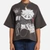 Loiter Palm Spring Box T-Shirt Charcoal -Culture Kings Shop 02045747 YC300 womens 0010