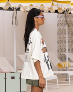 Loiter Palm Spring Box T-Shirt Off White 15 Loiter Palm Spring Box T-Shirt Off White -Culture Kings Shop 02045747 YO007 womens 0060