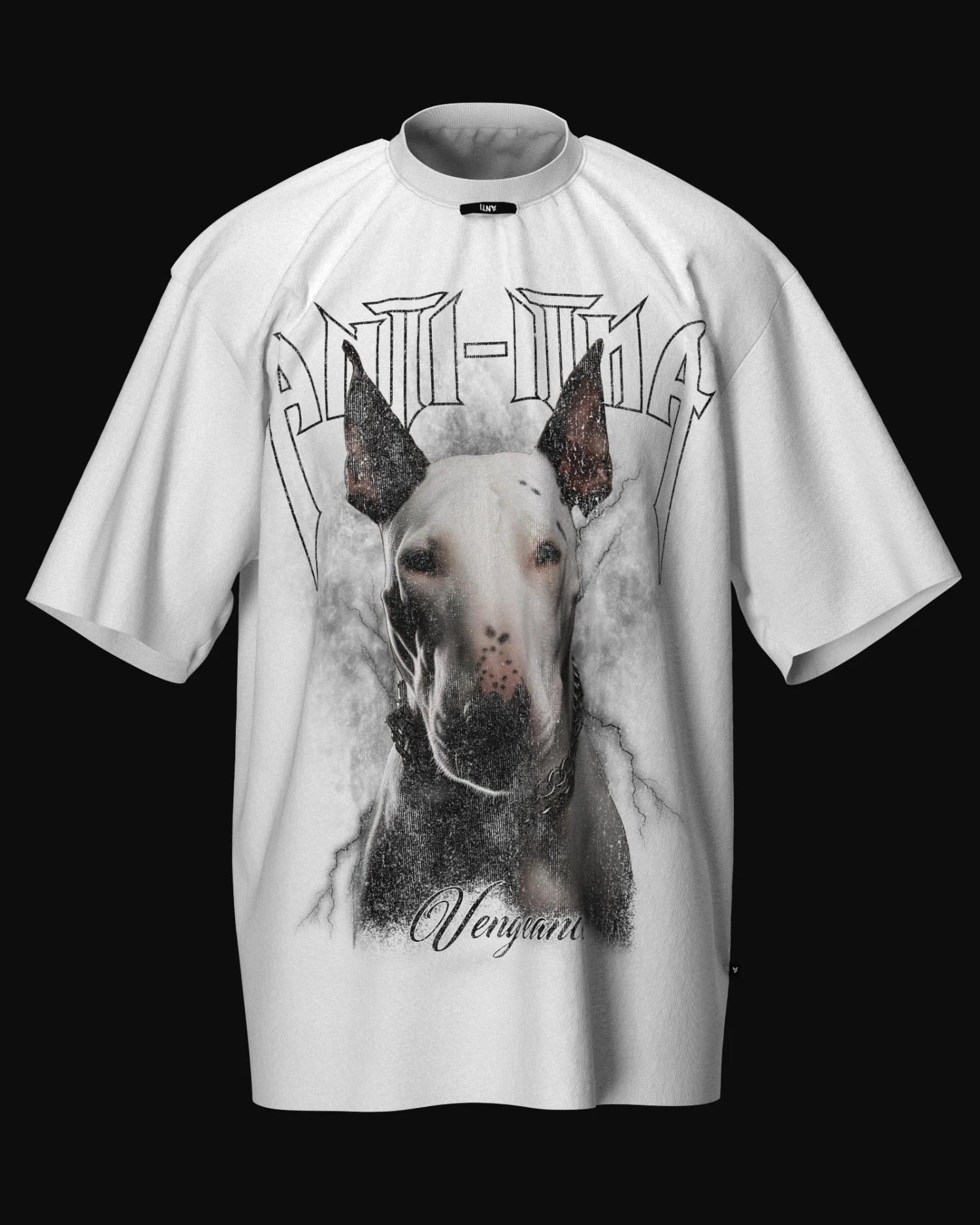 The Anti Order Vengeance Baggy T-Shirt White 3 The Anti Order Vengeance Baggy T-Shirt White