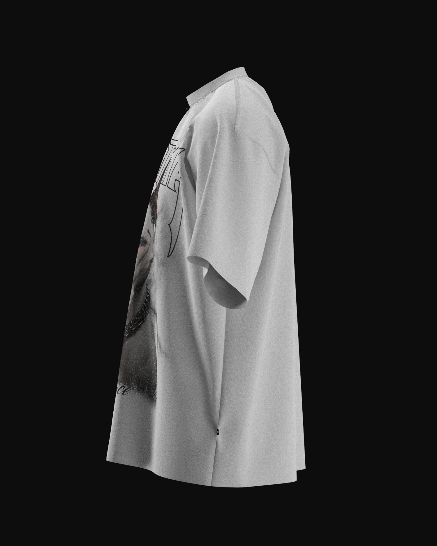 The Anti Order Vengeance Baggy T-Shirt White 6 The Anti Order Vengeance Baggy T-Shirt White - Image 4