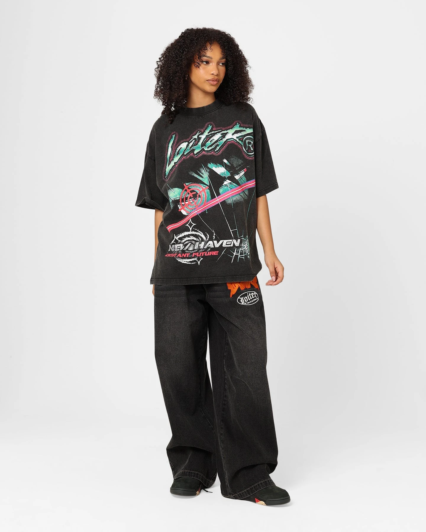 Loiter New Haven Vintage T-Shirt Vintage Black 5 Loiter New Haven Vintage T-Shirt Vintage Black - Image 3