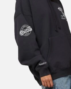 Mitchell & Ness Los Angeles Raiders Super Bowl World Hoodie Faded Black -Culture Kings Shop 02047019 YB554 womens 00140