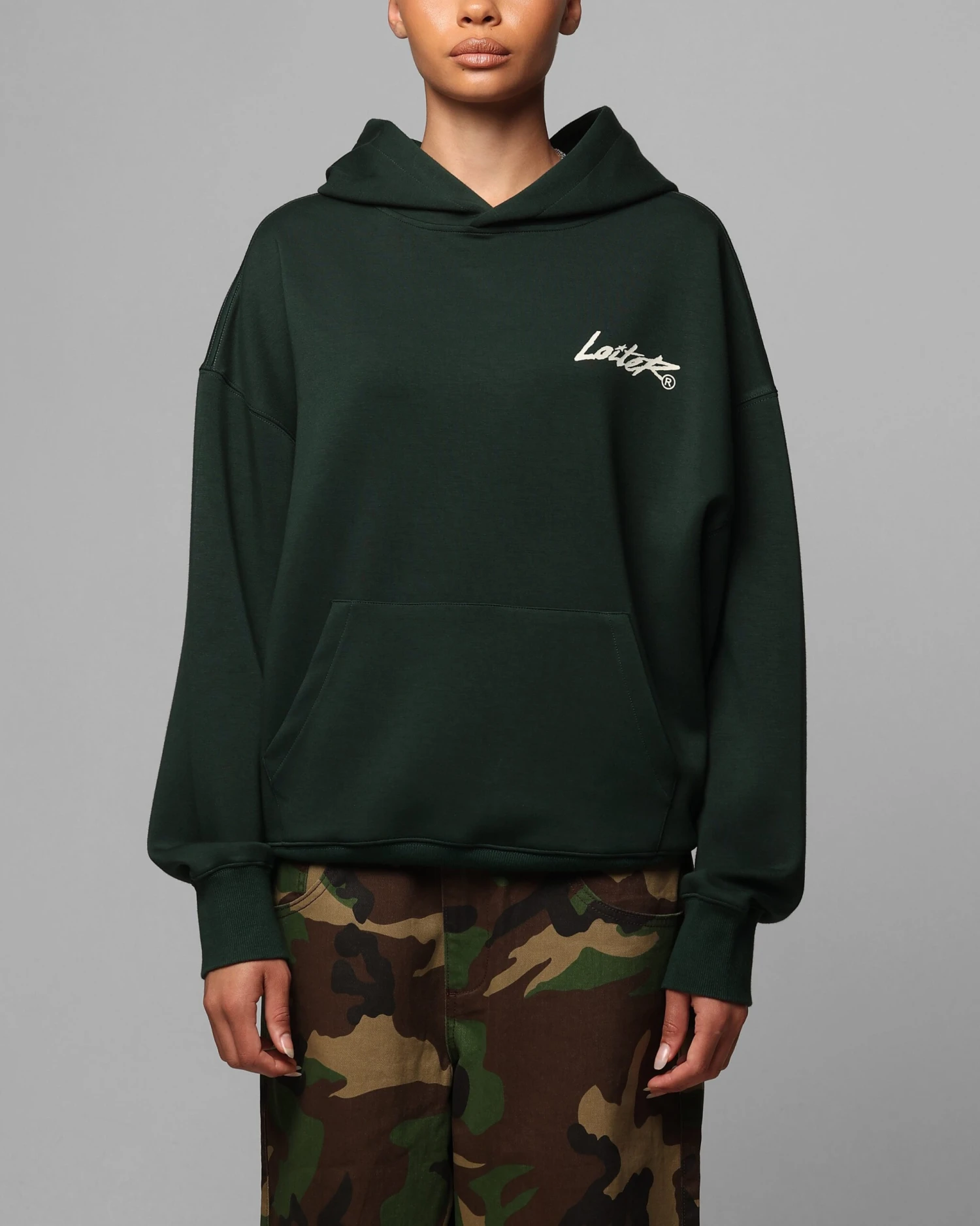 Loiter Chroma Premium Hoodie Dark Green 3 Loiter Chroma Premium Hoodie Dark Green