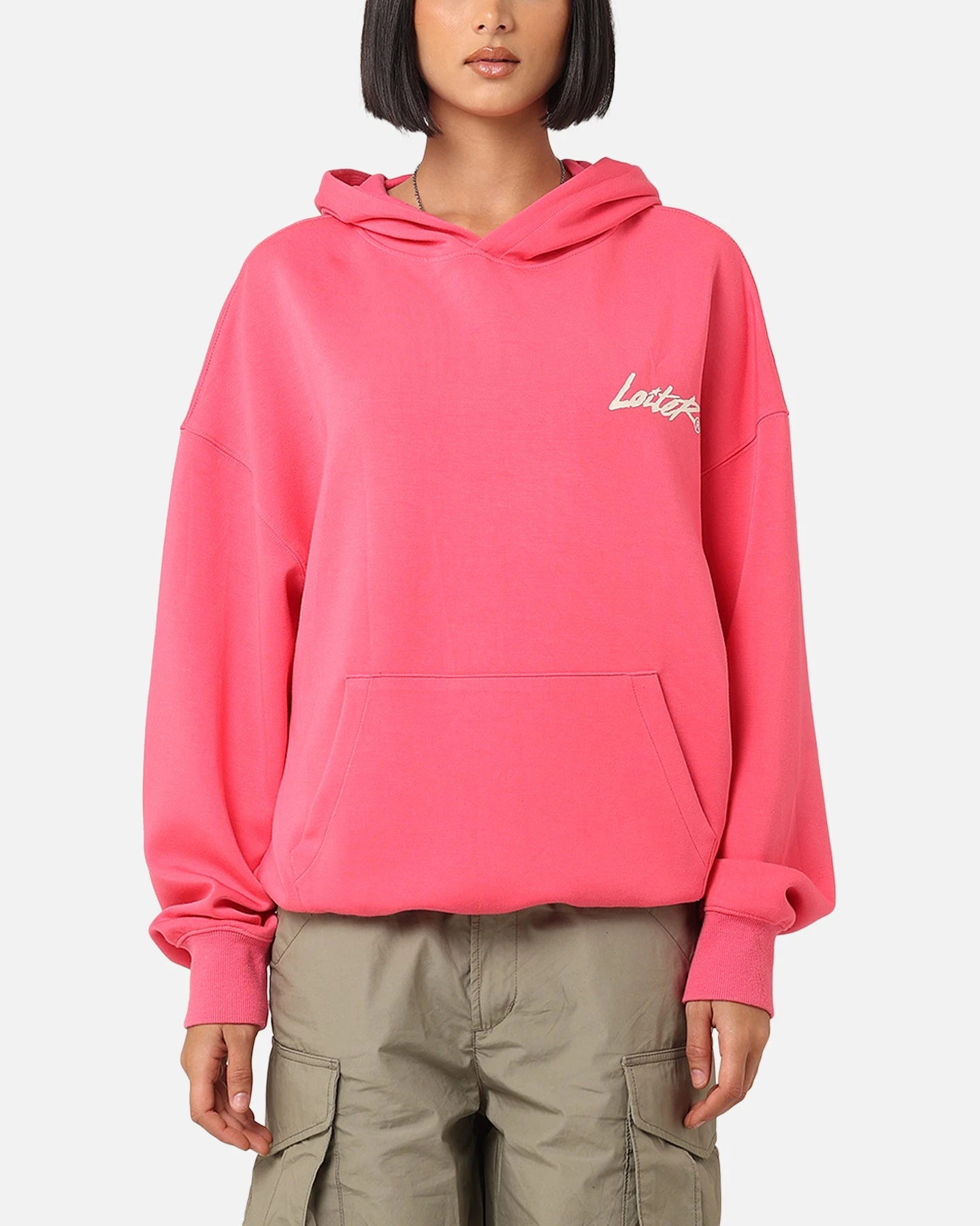 Loiter Chroma Premium Hoodie Pink 3 Loiter Chroma Premium Hoodie Pink