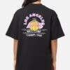 Mitchell & Ness Los Angeles Lakers Arch T-Shirt Faded Black -Culture Kings Shop 02048517 YB554 womens 0010