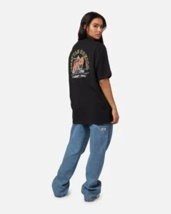 Mitchell & Ness Seattle Sonics Arch T-Shirt Faded Black -Culture Kings Shop 02048518 YB554 womens 0030