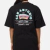 Mitchell & Ness San Antonio Spurs Arch T-Shirt Faded Black -Culture Kings Shop 02048519 YB554 womens 0010
