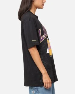Mitchell & Ness Los Angeles Lakers Year Of The Dragon T-Shirt Faded Black -Culture Kings Shop 02048567 YB554 womens 0040